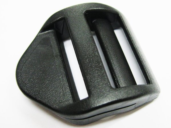 Tensioning buckle 25mm black PVC
