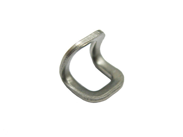Stainless steel clip stop end